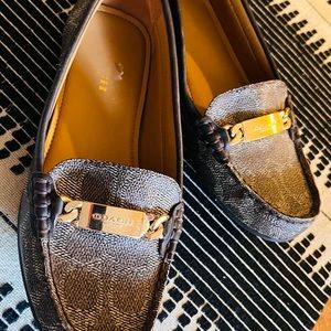 Size 5 Coach loafer , leather.  Excellent condition!!!